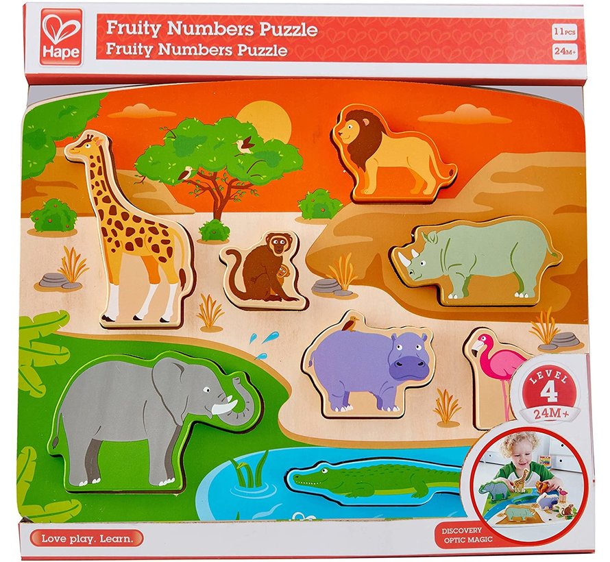 Wild Animal Puzzle & Play