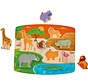 Puzzel met Stadieren Wilde Dieren