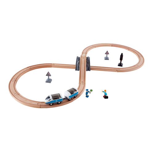 Hape Treinset Safety Set met Achtvormig Spoor