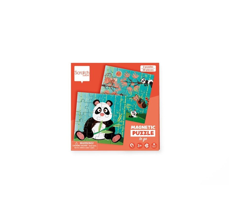 Magneet Puzzelboek Panda