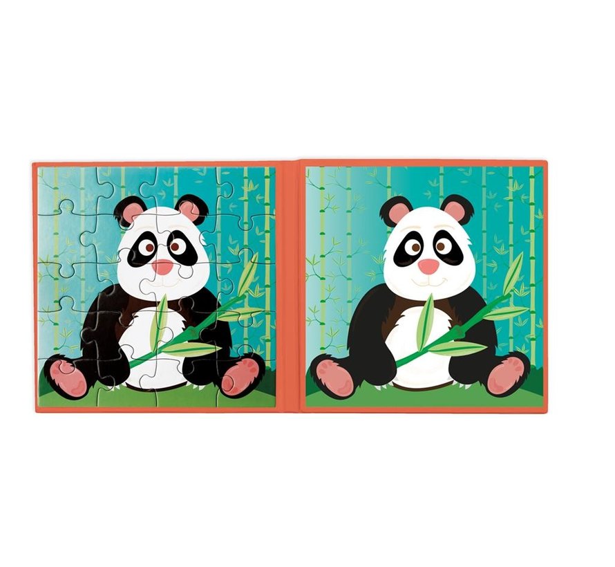 Magneet Puzzelboek Panda