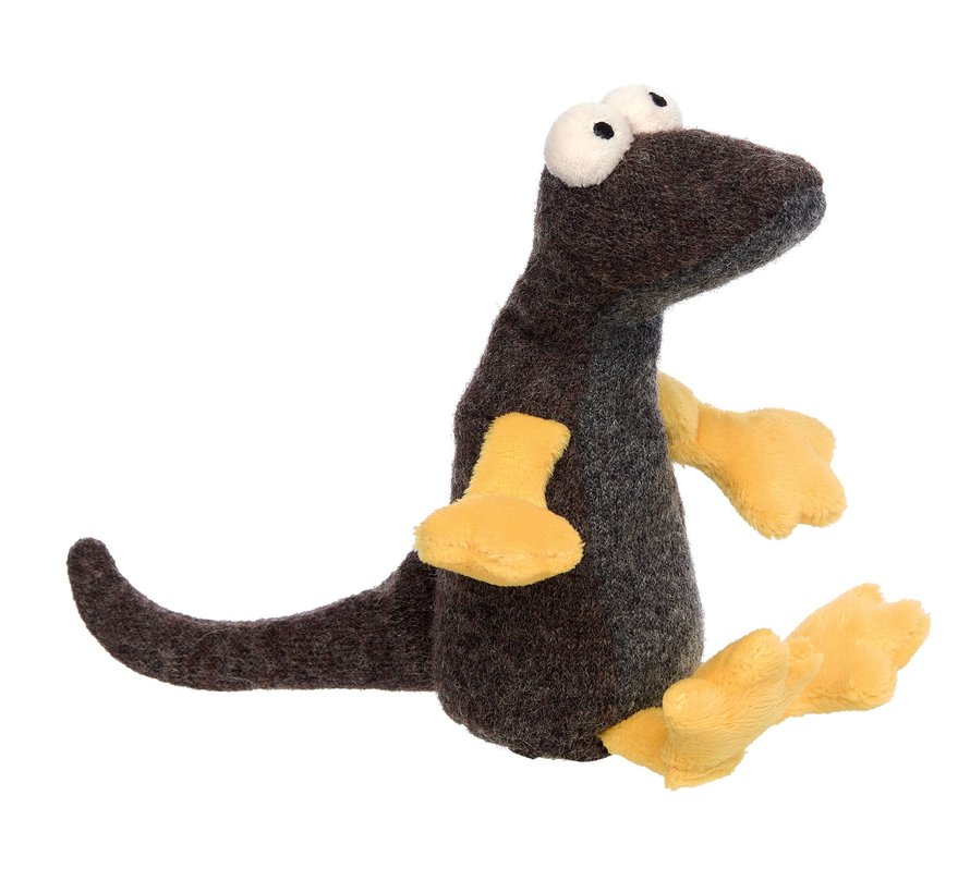 Soft Toy Lizard Dark Grey