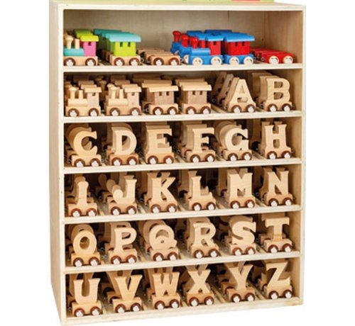 Small Foot Letter Train Wood