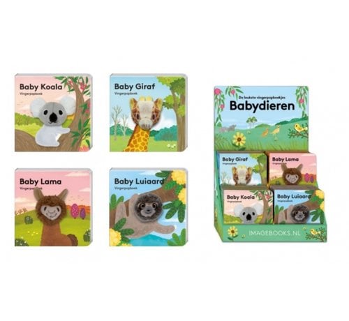 Image Books Vingerpopboekje babydieren serie II