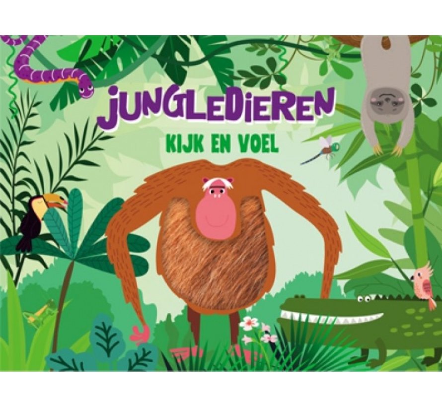 Kijk en voel - Jungledieren