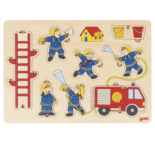 GOKI Stand-up puzzle fire department