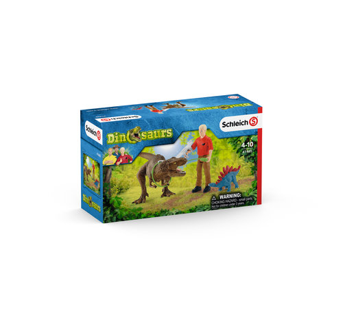 Schleich Speelset Tyrannosaurus Rex Aanval 41465