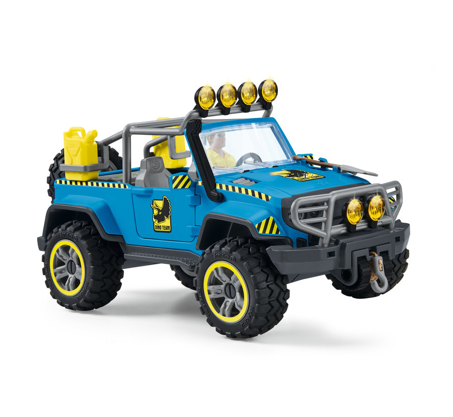 Off-road vehicle with dino outpost