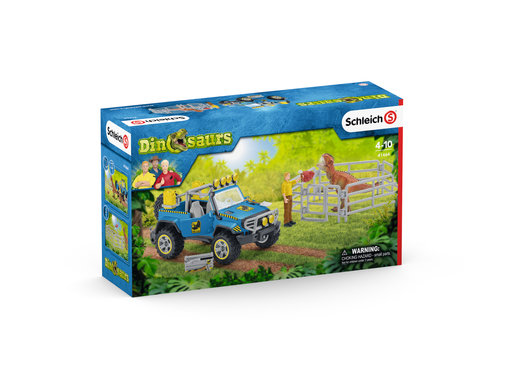 Schleich Speelset Off Road Jeep met Dino Wachtpost 41464