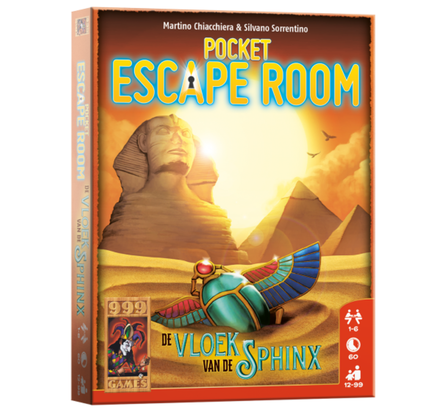 Pocket Escape Room Vloek van de Sphinx Breinbreker