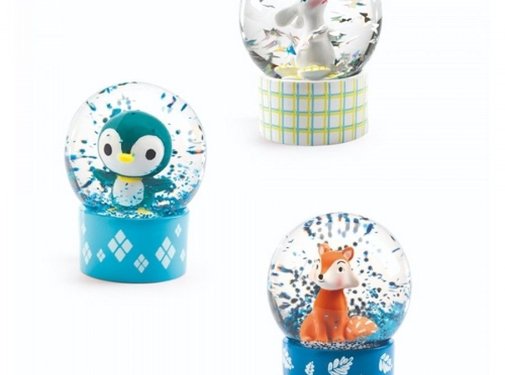 Djeco Mini Sneeuwbol Dieren