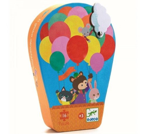 Djeco Puzzel Heteluchtballon 16 pcs