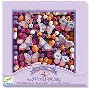 Djeco Wooden Beads Butterflies