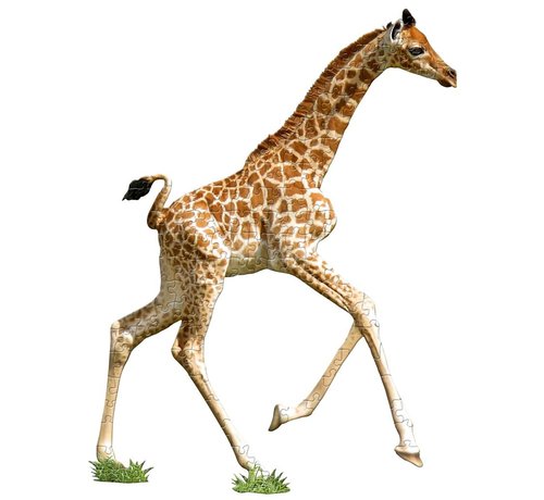 Madd Capp Puzzel Giraf I AM Lil'  Giraffe 100pcs