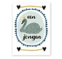 Wenskaart Een Jongen (zwaan)