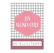 Pepermints Wenskaart Een Kleindochter Gefeliciteerd