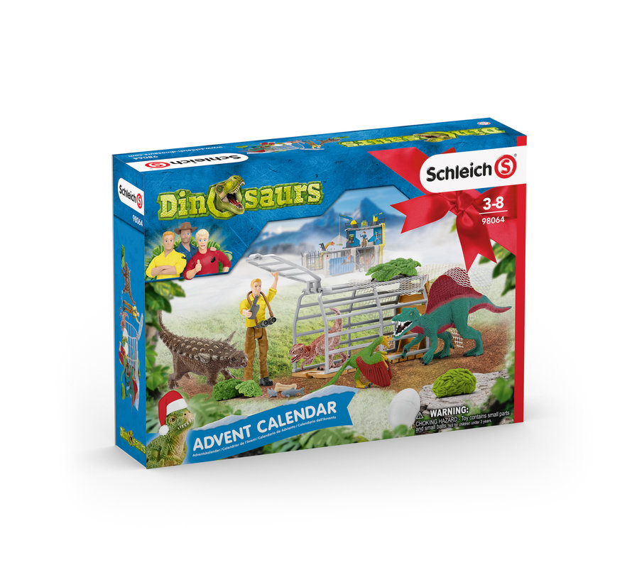 Speelset Advent Calendar Dinosaurs 2020 98064