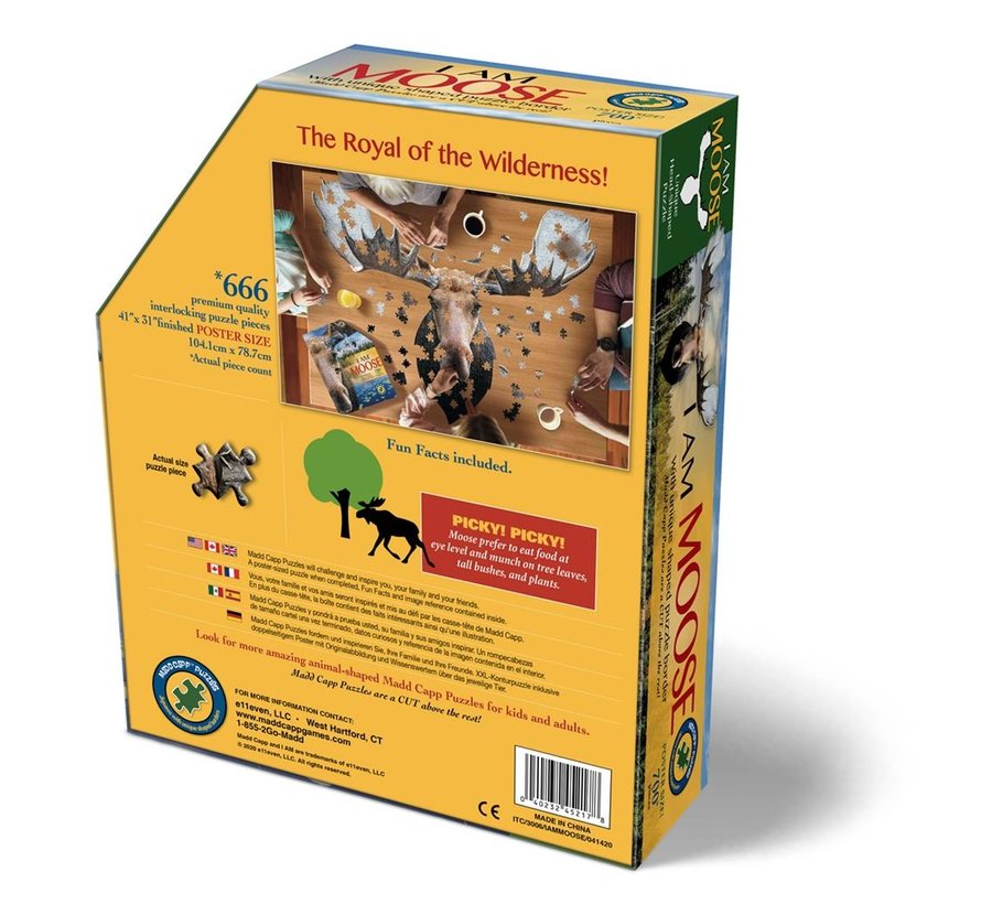 Puzzle: I AM Moose 700pcs