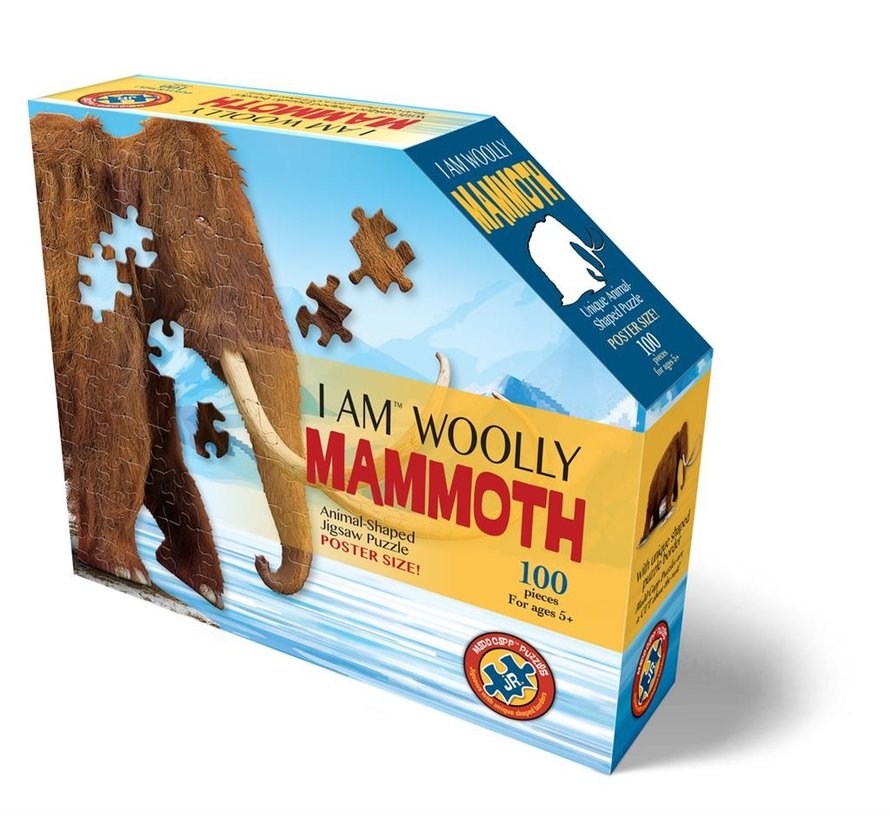 Puzzle I AM Woolly Mammoth 100pcs