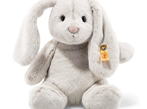 Steiff Hoppie rabbit, light grey