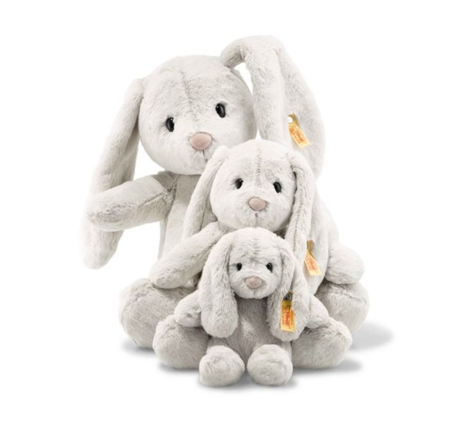 Hoppie rabbit, light grey