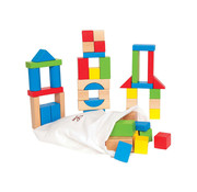 Hape Blokkenset Hout 50-delig