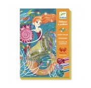 Djeco Glitter Board Mermaids Lights