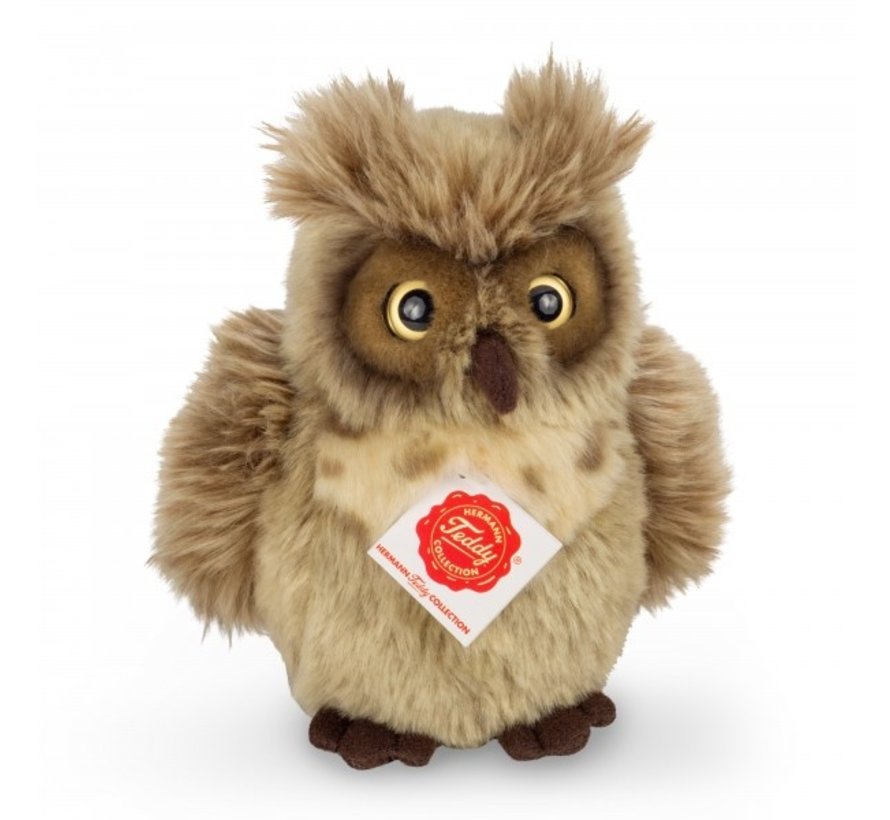 Stuffed Animal Owl Greyish Brown