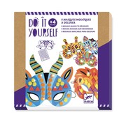 Djeco Do It Yourself Masks Jungle Animals