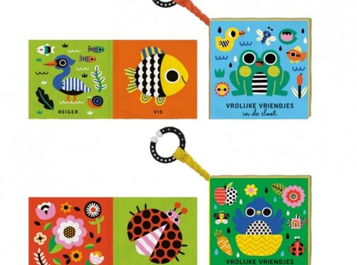 Image Books Knisperboek Vrolijke Vriendjes (met ring)