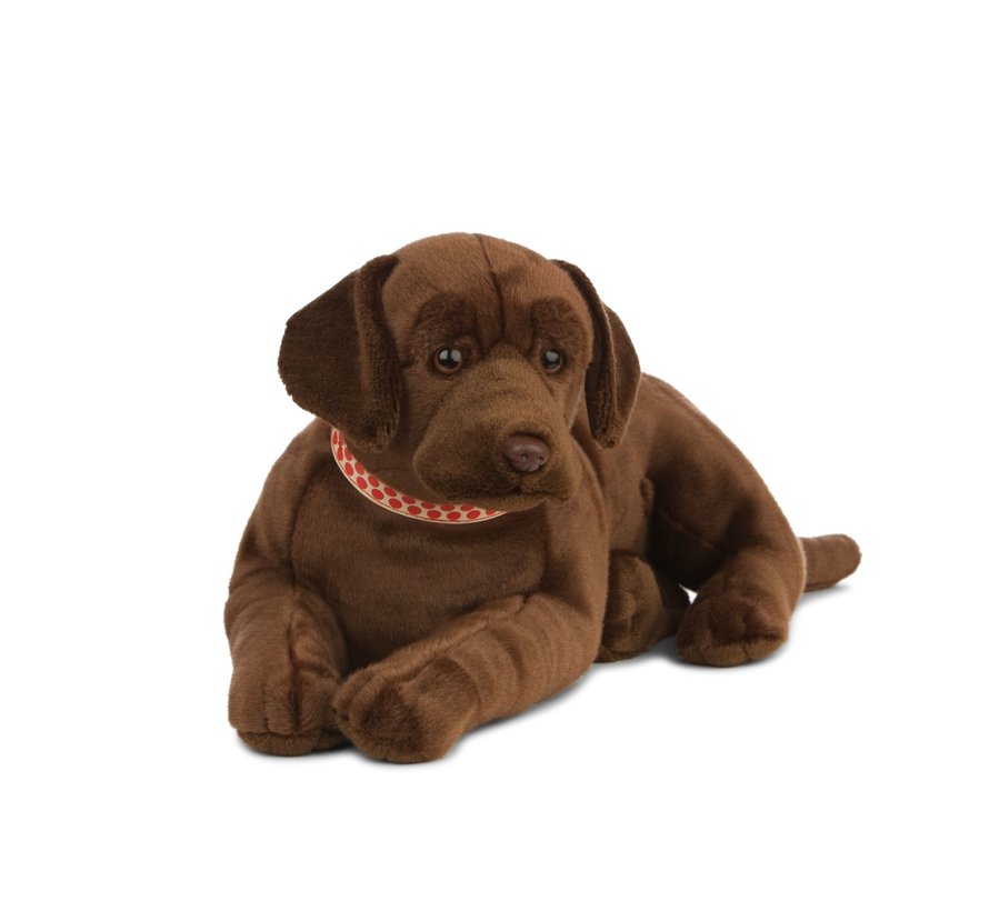 Knuffel Hond Labrador Chocoladebruin