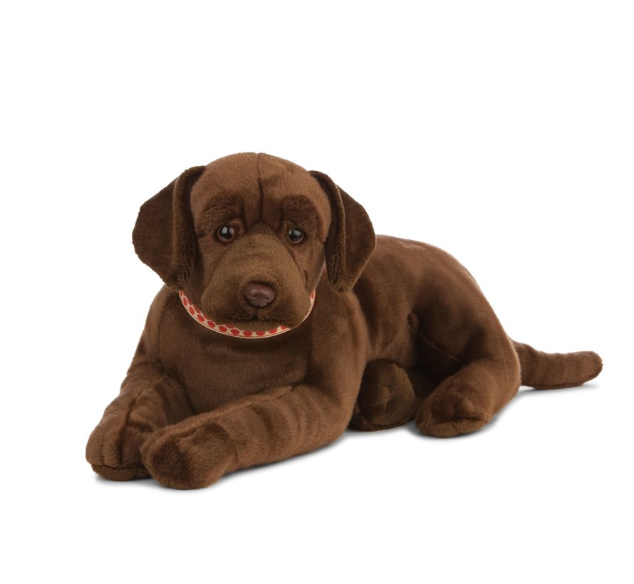 Knuffel Hond Labrador Chocoladebruin