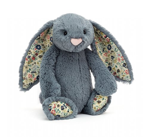 Jellycat Blossom Dusky Blue Bunny