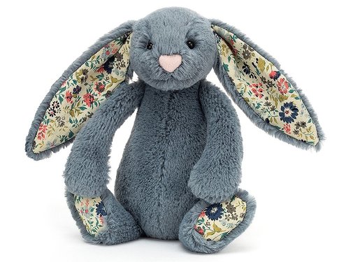 Jellycat Knuffel Konijn Blossom Dusky Blue Bunny Small