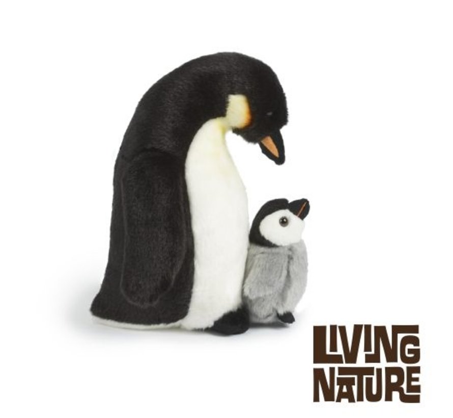 Stuffed Animal Penguin with Chick