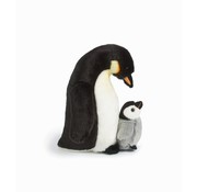 Living Nature Knuffel Pinguin met Jong