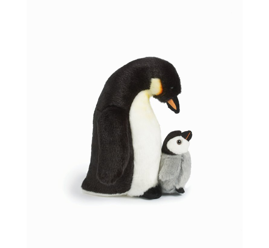 Stuffed Animal Penguin with Chick