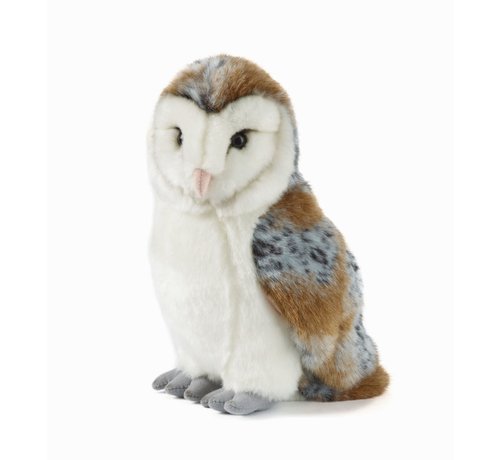 Living Nature Stuffed Animal Barn Owl Large