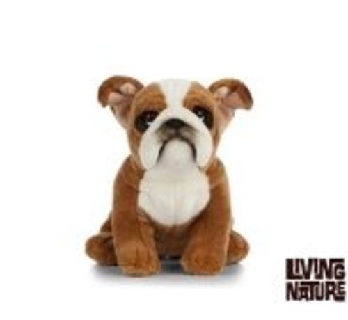 Living Nature Stuffed Animal English Bulldog