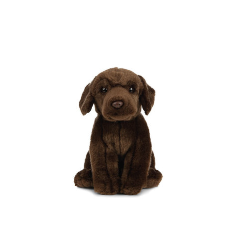 Living Nature Knuffel Hond Labrador Chocoladebruin