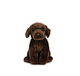 Knuffel Hond Labrador Chocoladebruin