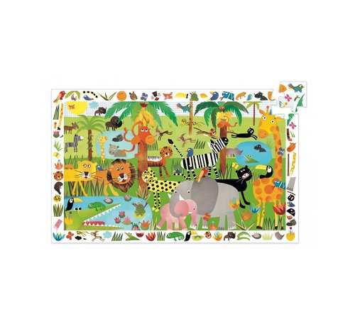 Djeco Observation Puzzle Jungle 35 pcs