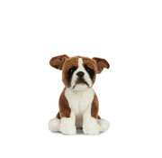 Living Nature Knuffel Hond Boxer Zittend 20 cm