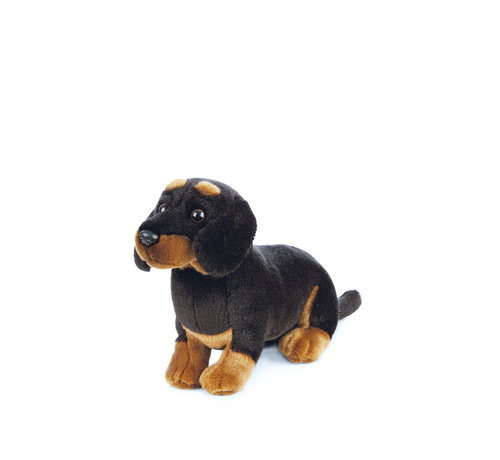 Living Nature Knuffel Hond Teckel 20 cm