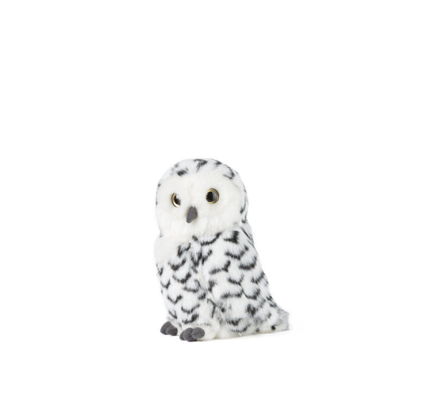 Stuffed Animal Snowy Owl with Turning Head