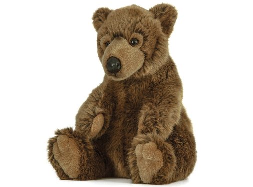 Living Nature Stuffed Animal Medium Brown Bear