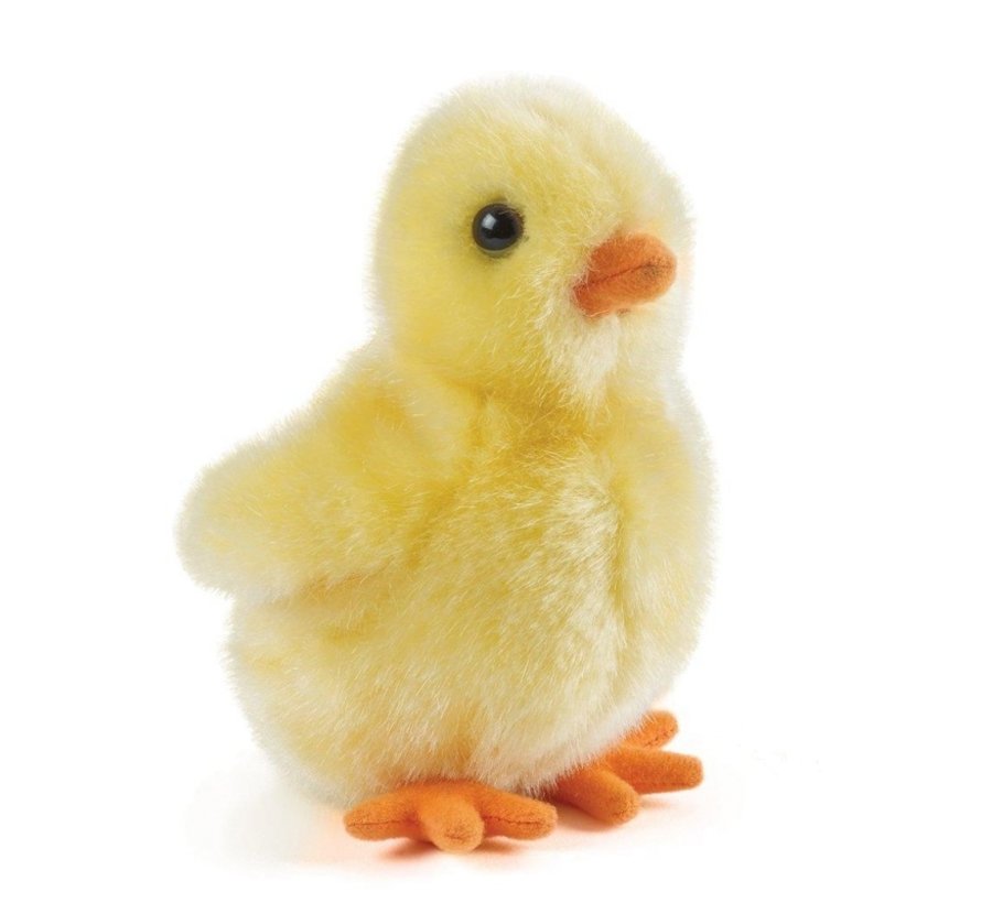 Stuffed Animal Yellow Fluffy Chick