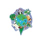 Contour Puzzel Wereld 45 pcs