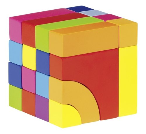 GOKI Building Blocks and Puzzle Game
