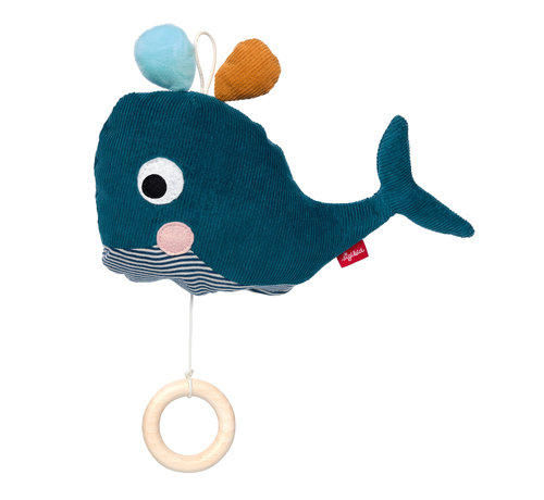 sigikid Musical Toy Whale Urban Wild